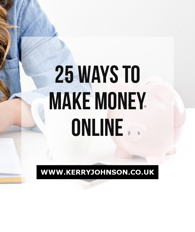 25 Ways to Make Money Online