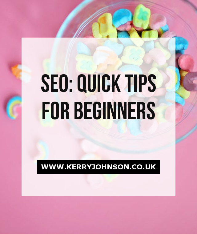 SEO: Quick Tips for Beginners