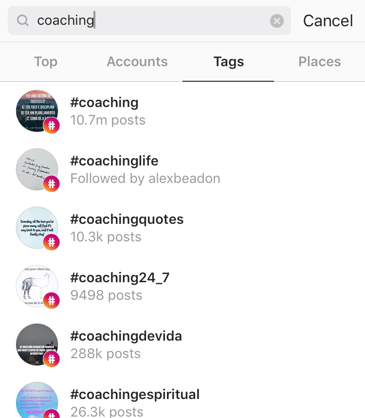 Instagram Hashtag Research | KerryJohnson.co.uk